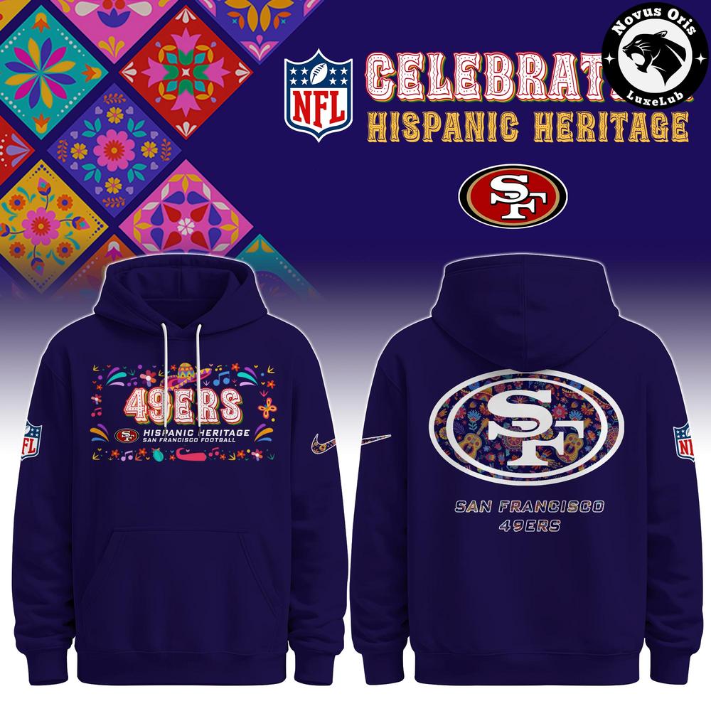 San Francisco 49ers NFL Hispanic Heritage Month 2026 Hoodie 1 - Unicasport San Francisco 49ers NFL Hispanic Heritage Month 2026 Hoodie