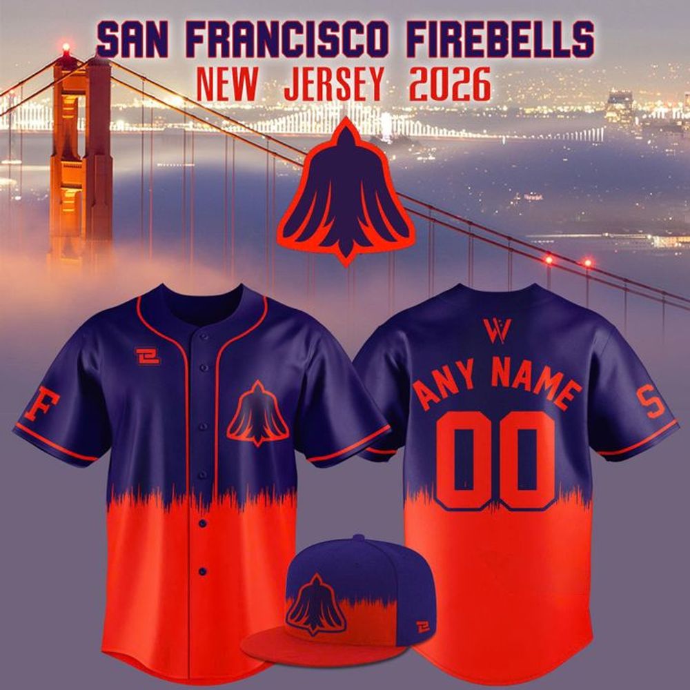 San Francisco Firebells Lillie Hitchcock Coit 2026 Baseball Jersey