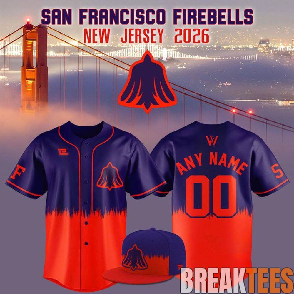 San Francisco Firebells Lillie Hitchcock Coit Inspired 2026 Baseball Jersey