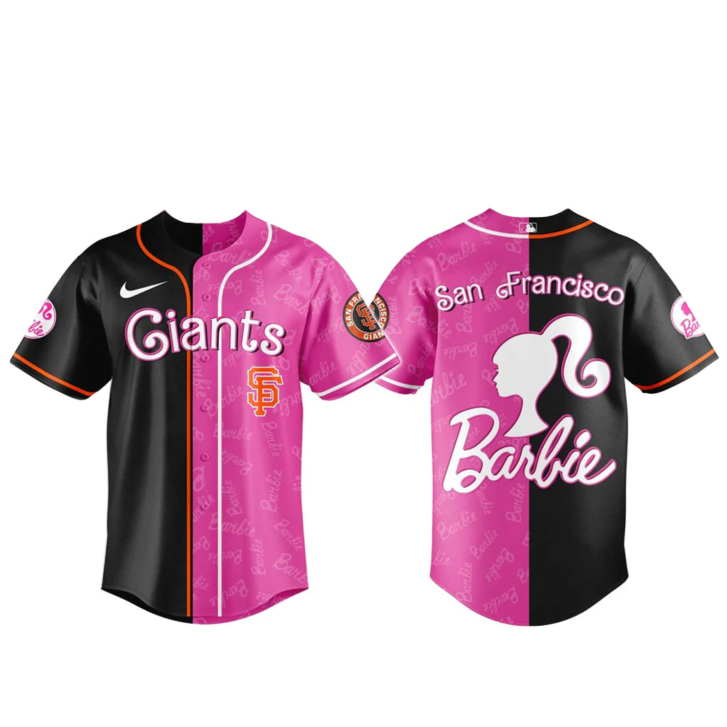 San Francisco Giants x Barbie Night Baseball Jersey