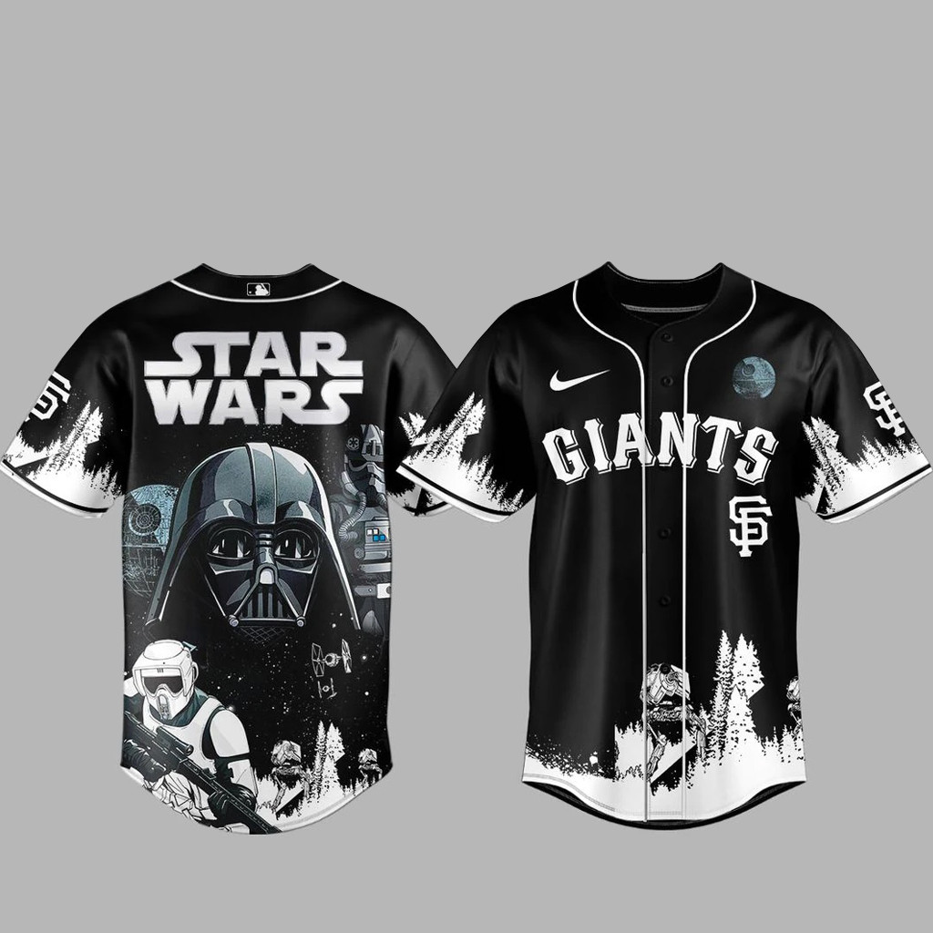 San Francisco Giants x Star Wars 2026 Baseball Jersey Version 1