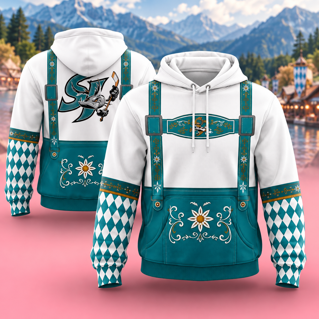 San Jose Barracuda Oktoberfest 2026 Special New Hoodie
