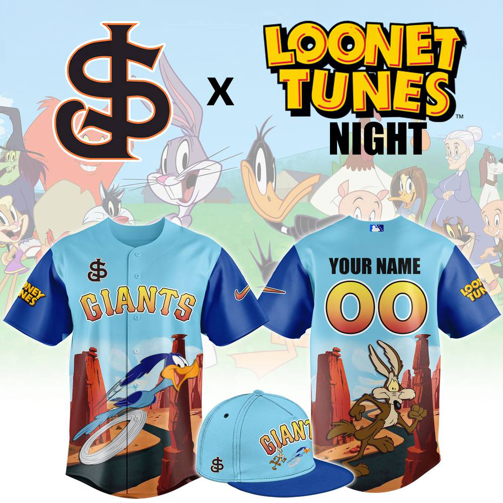 San Jose Giants Looney Tunes Baseball Jersey