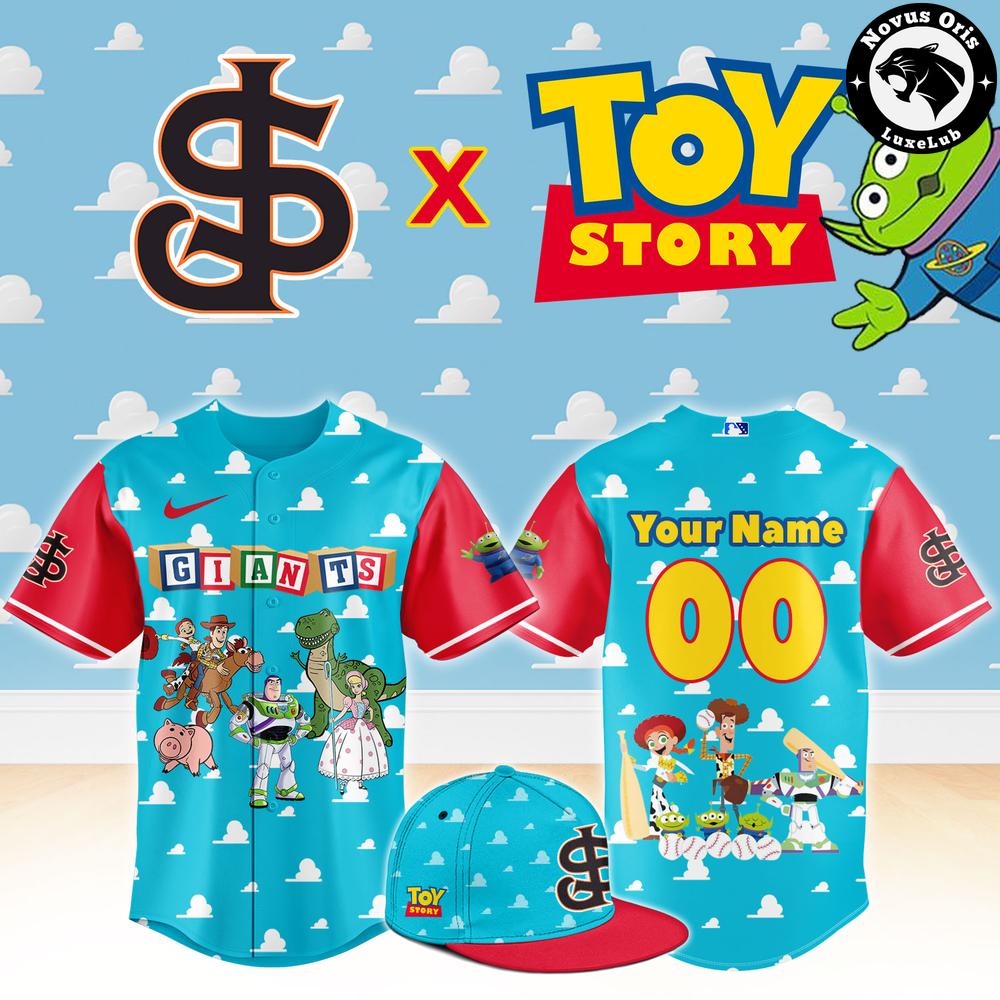 San Jose Giants x Toy Story Night Pixar Cartoon Custom Baseball Jersey 1 - Unicasport San Jose Giants x Toy Story Night Pixar Cartoon Custom Baseball Jersey