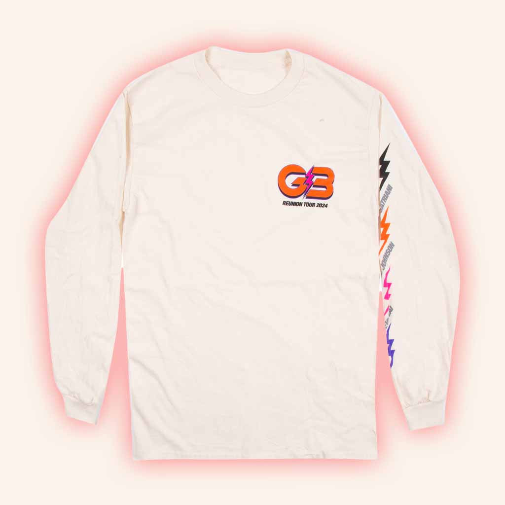 Satriani Merch G3 Reunion Tour Long Sleeve Shirt Best Gifts For Music Lovers