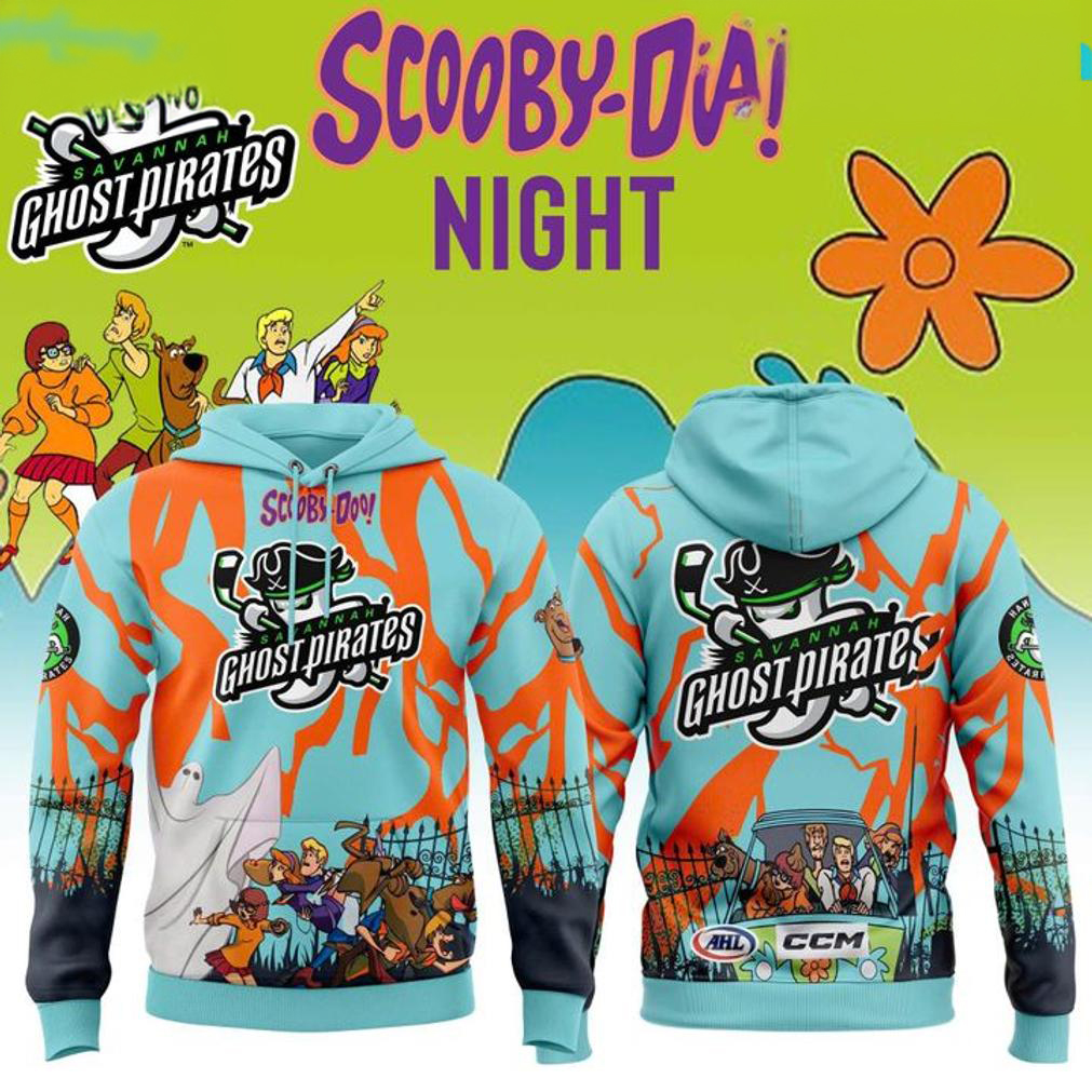 Savannah Ghost Pirates Scooby Doo Night Hoodie