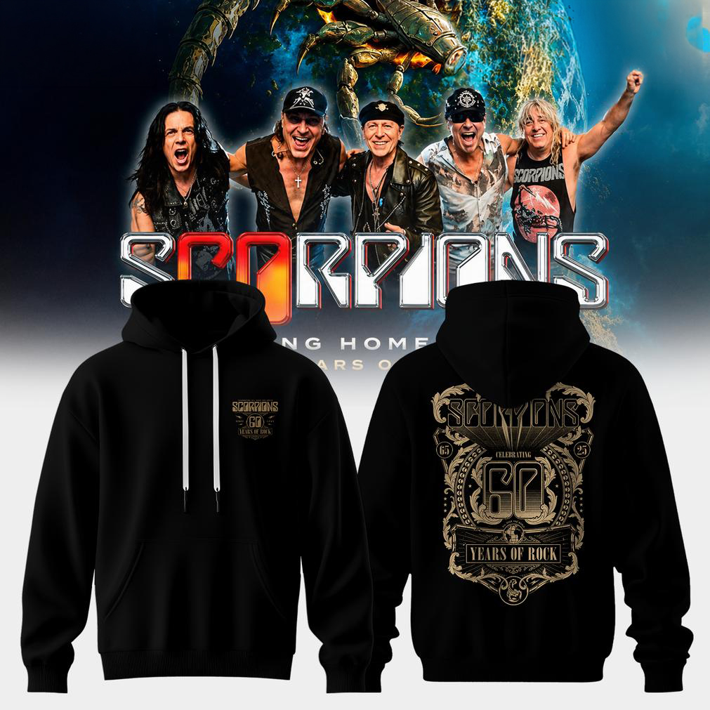 Scorpions Coming Home World Tour 2026 Hoodie