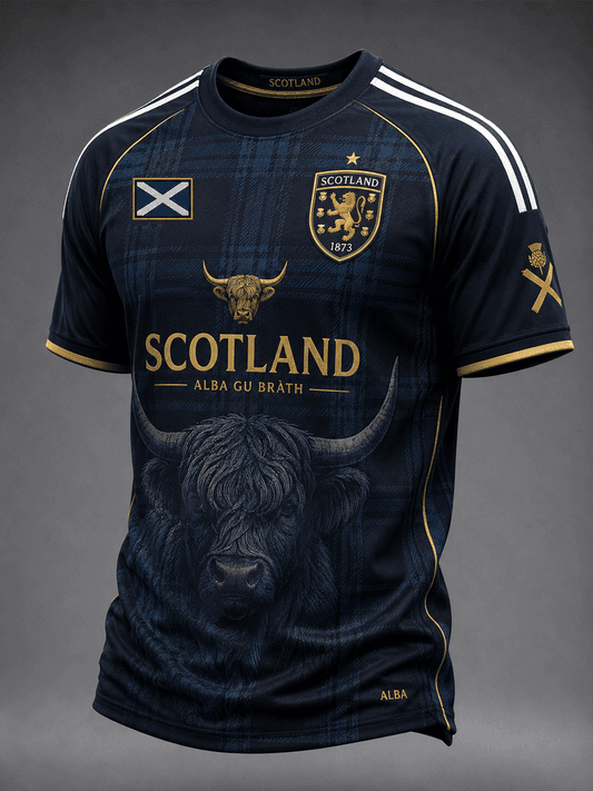 Scotland FIFA World Cup 2026 Merch Scotland Alba Gu BrathTShirtGift For UK Football Lovers