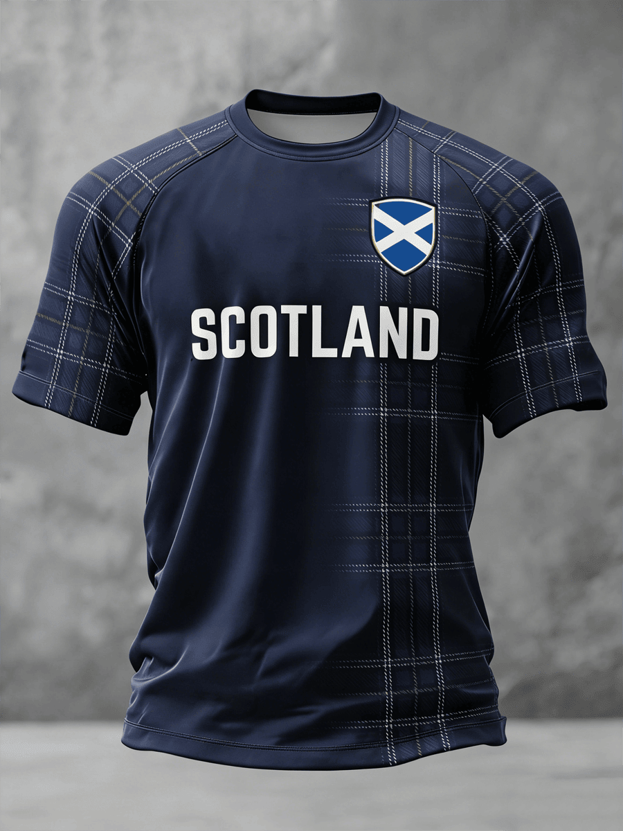 Scotland FIFA World Cup 2026TShirtMatch Day Clothing Football Fan Gifts For Him