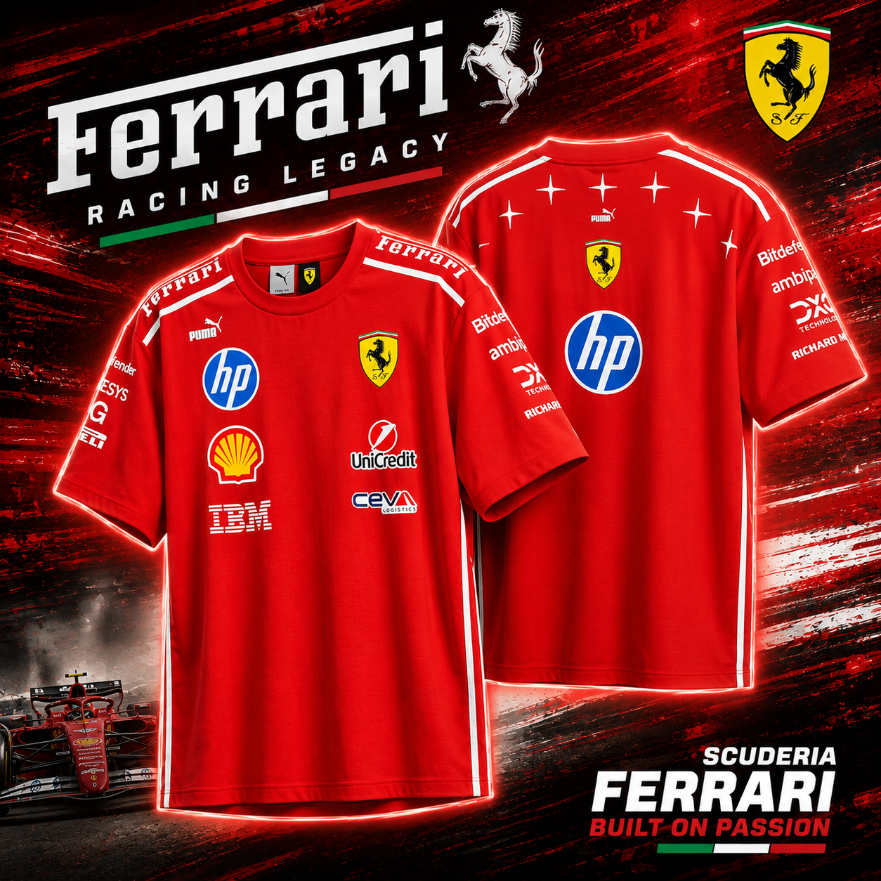 scuderia ferrari f1 puma 2026 team monza gp t shirt merch 28frS - merchtourboutique