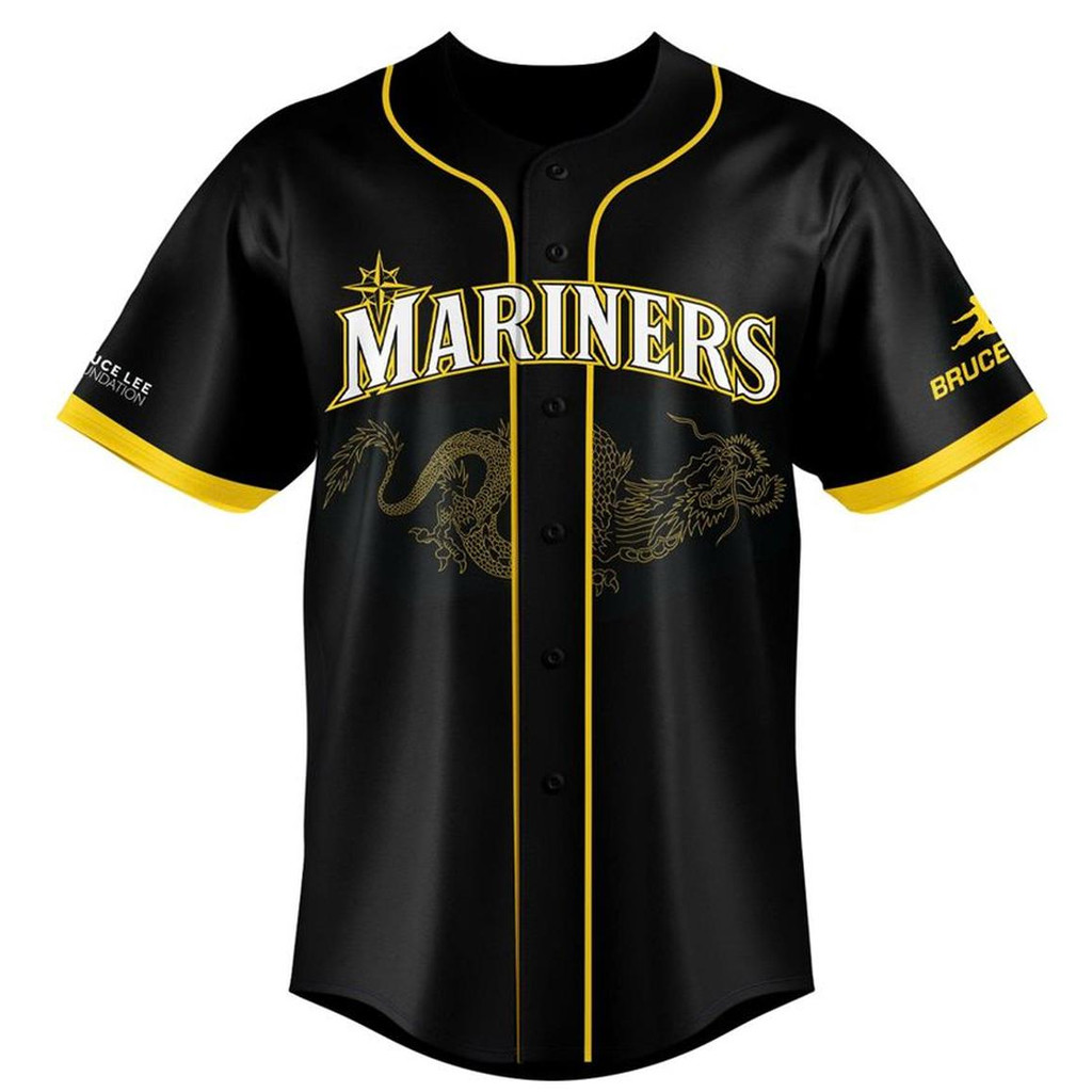 Seattle Mariners Bruce Lee Night 2026 Baseball Jersey