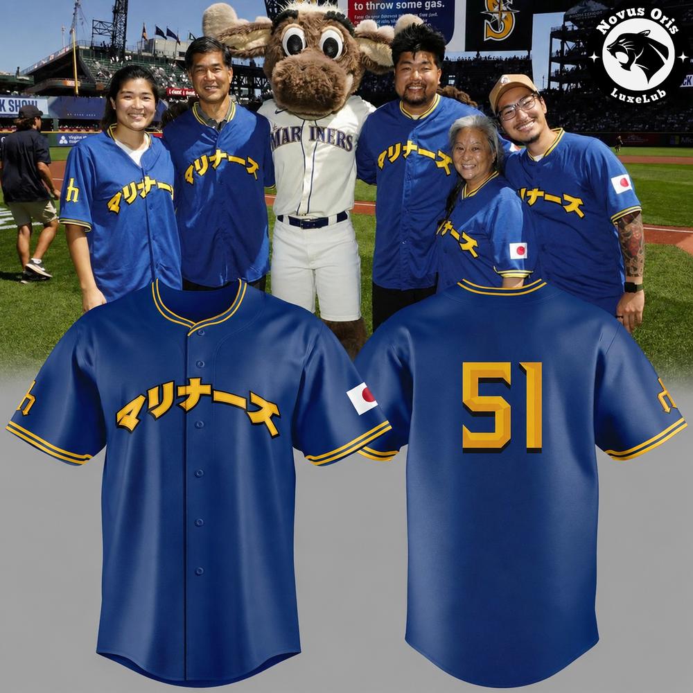 Seattle Mariners Celebration Japanese Heritage 2026 Limited Edition Jersey 1 - Unicasport Seattle Mariners Celebration Japanese Heritage 2026 Limited Edition Jersey