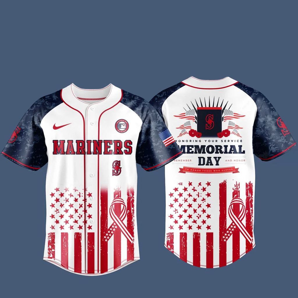 Seattle Mariners Eternal Honor Memorial Day 2026 Baseball Jersey