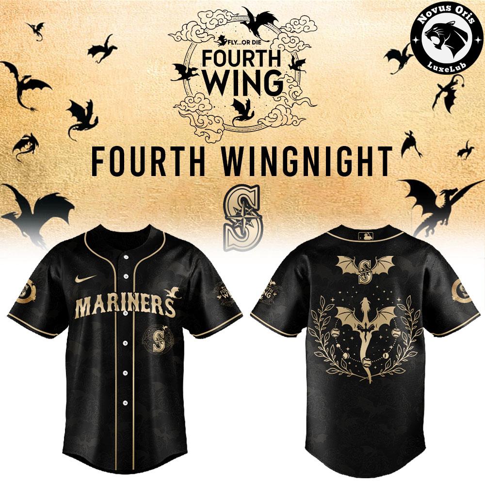 Seattle Mariners Fourth Wing Night Baseball Jersey Limited Edition Dragon Graphic Merch 1 - Unicasport Seattle Mariners Fourth Wing Night Baseball Jersey Limited Edition Dragon Graphic Merch