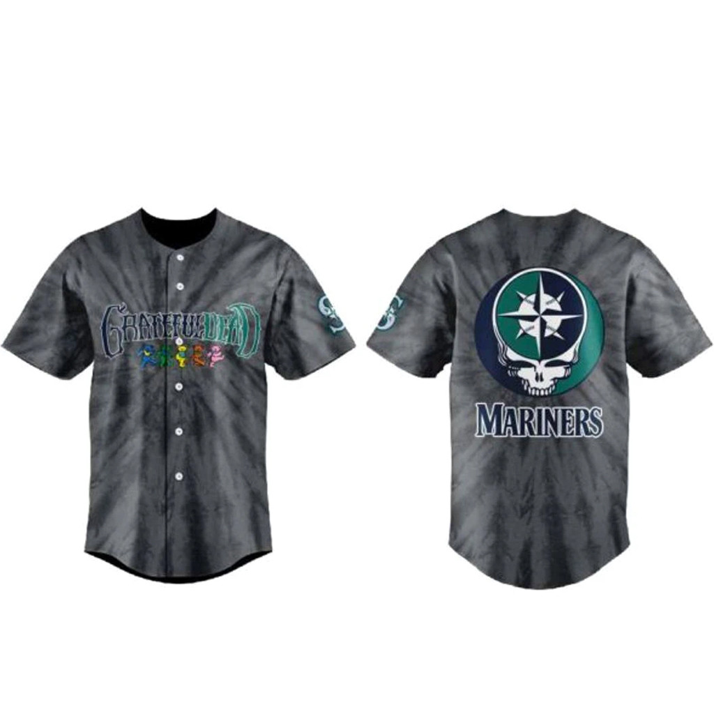 Seattle Mariners Grateful Dead Night 2026 Baseball Jersey