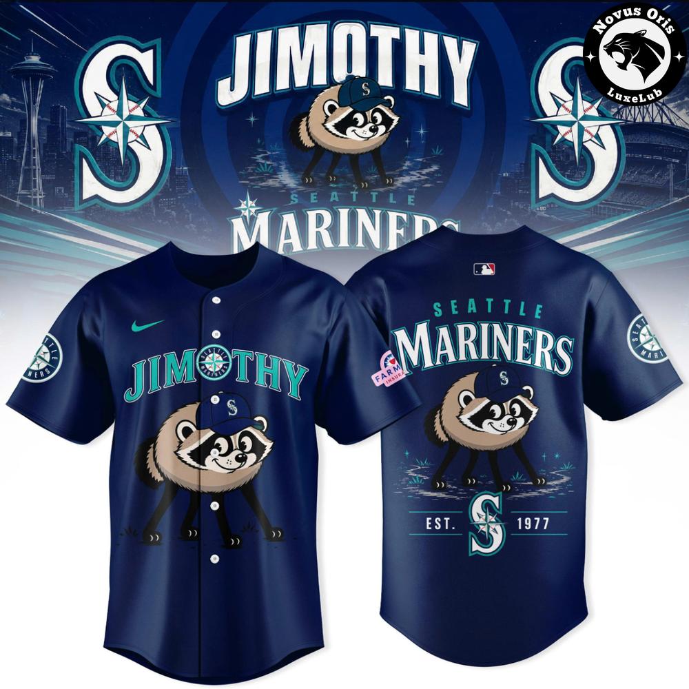 Seattle Mariners x Jimothy 2026 Limited Edition Baseball Jersey 1 - Unicasport Seattle Mariners x Jimothy 2026 Limited Edition Baseball Jersey