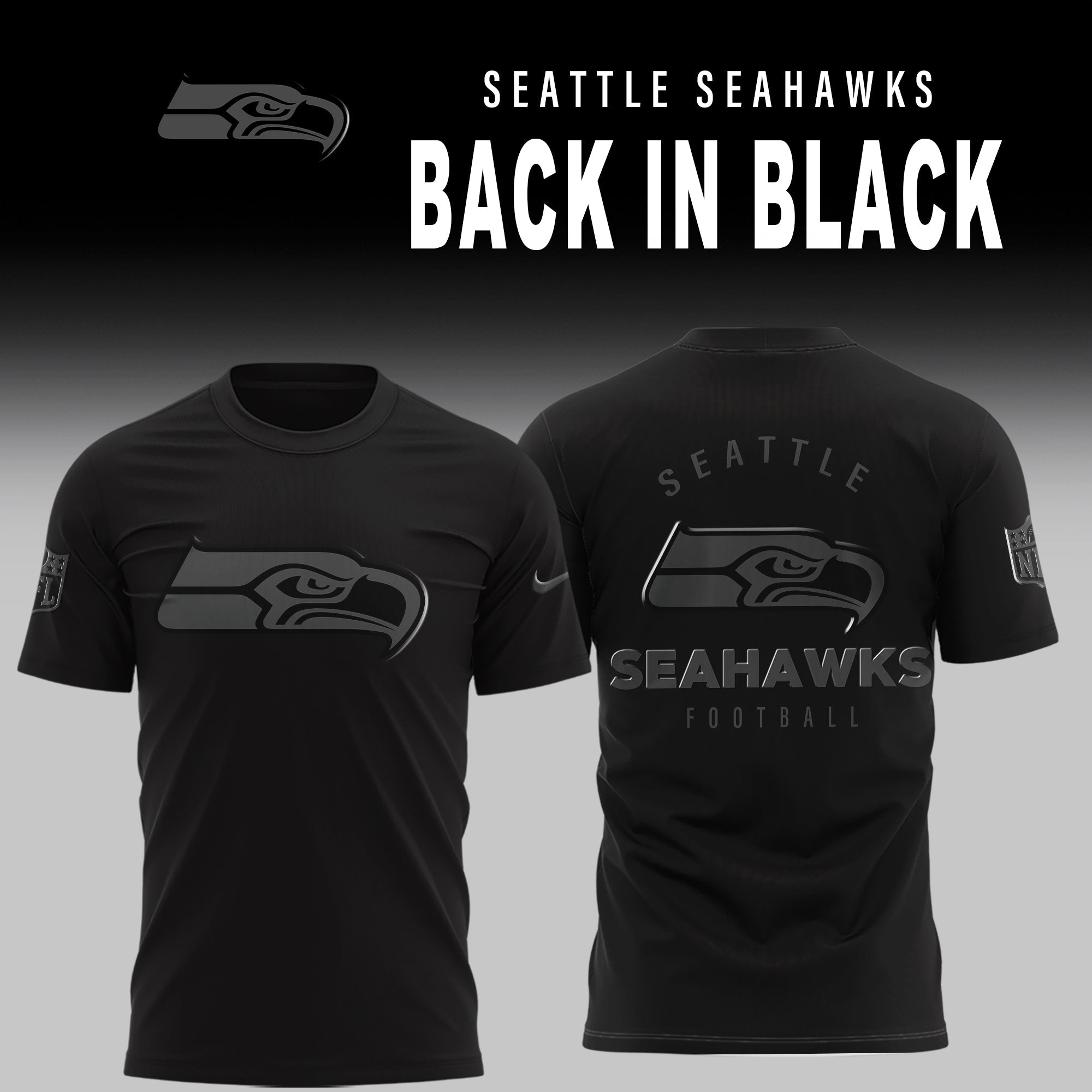 Seattle Seahawks 2026 Back In Black Limited Edition Shirt 9221712085205