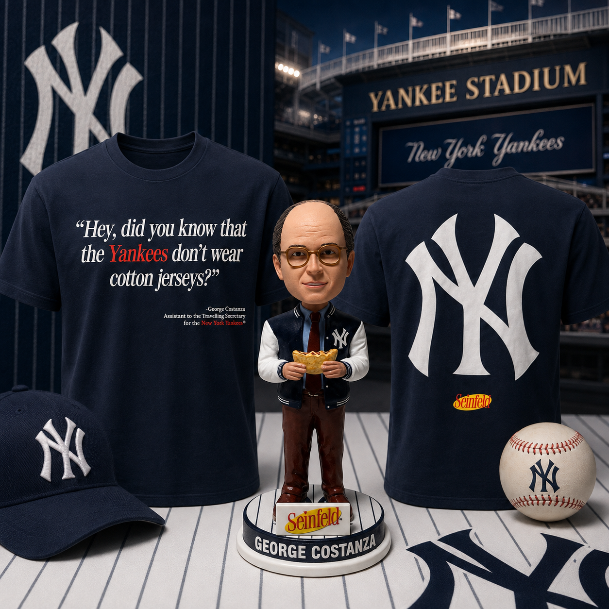 Seinfeld Series x New York Yankees 2026 Merch T-Shirt