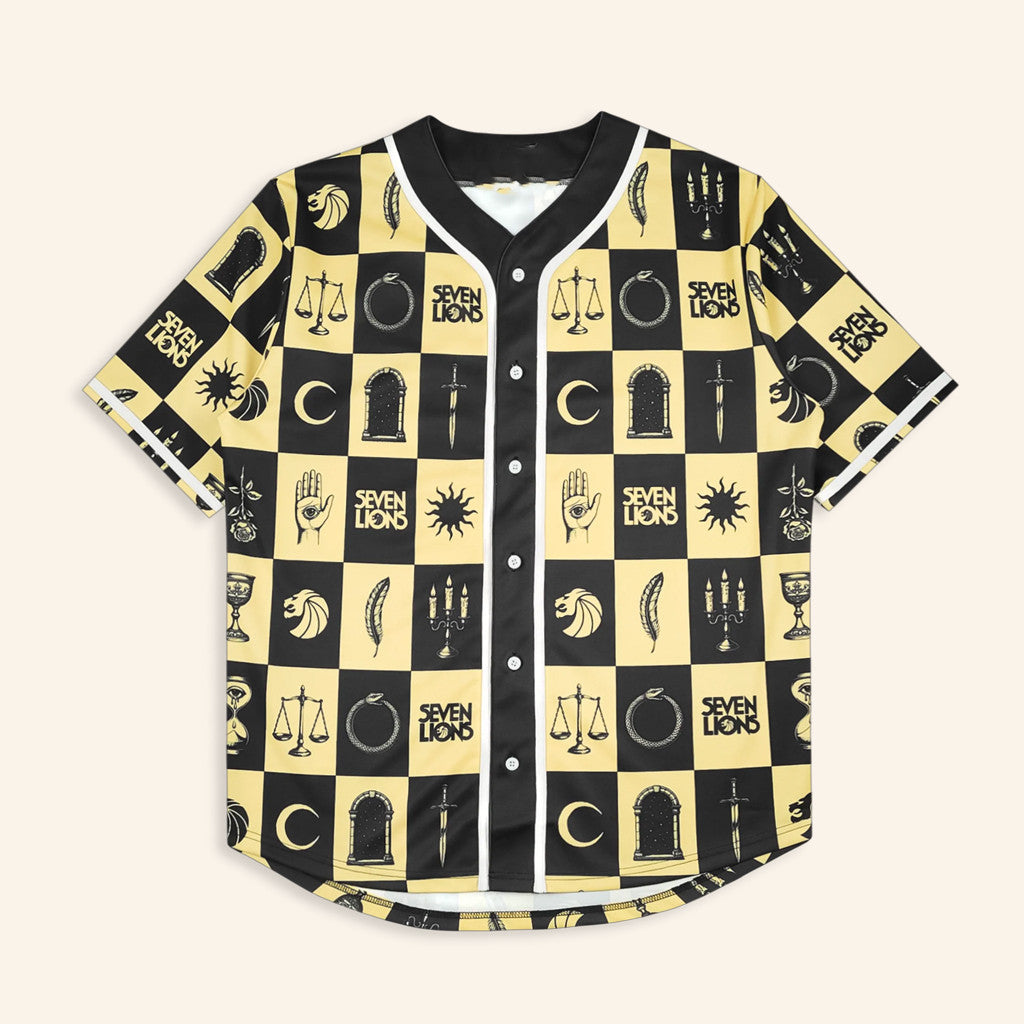 Seven Lions Merch Seven Lions Checkered Jersey Music Related Gifts For Guys