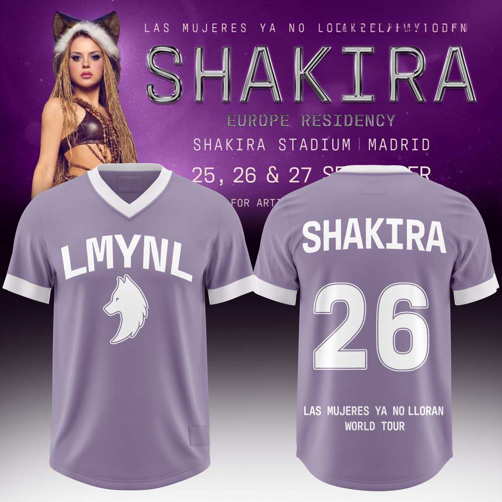 Shakira Las Mujeres Ya No Lloran Exclusive Football Jersey 1 - Unicasport Shakira Las Mujeres Ya No Lloran Exclusive Football Jersey