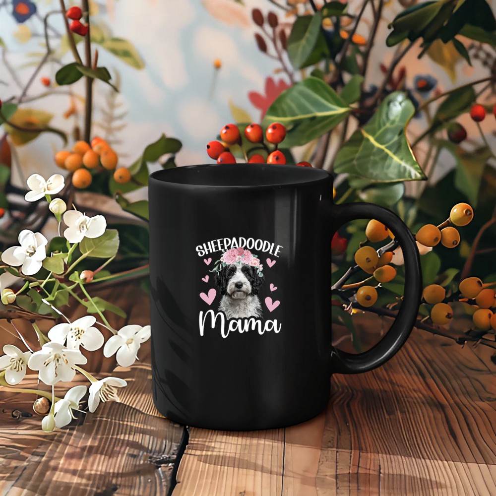 Sheepadoodle Mama Sheepadoodle Owner Sheepadoodle Lover Pullover Mug