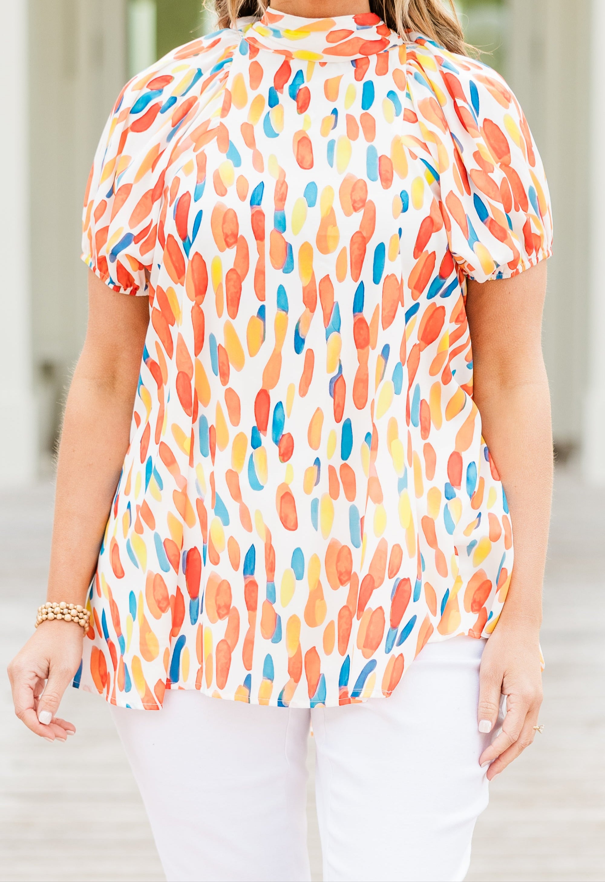 She's Too Much Fun Top, Red 5 She's Too Much Fun Top, Red - Image 5