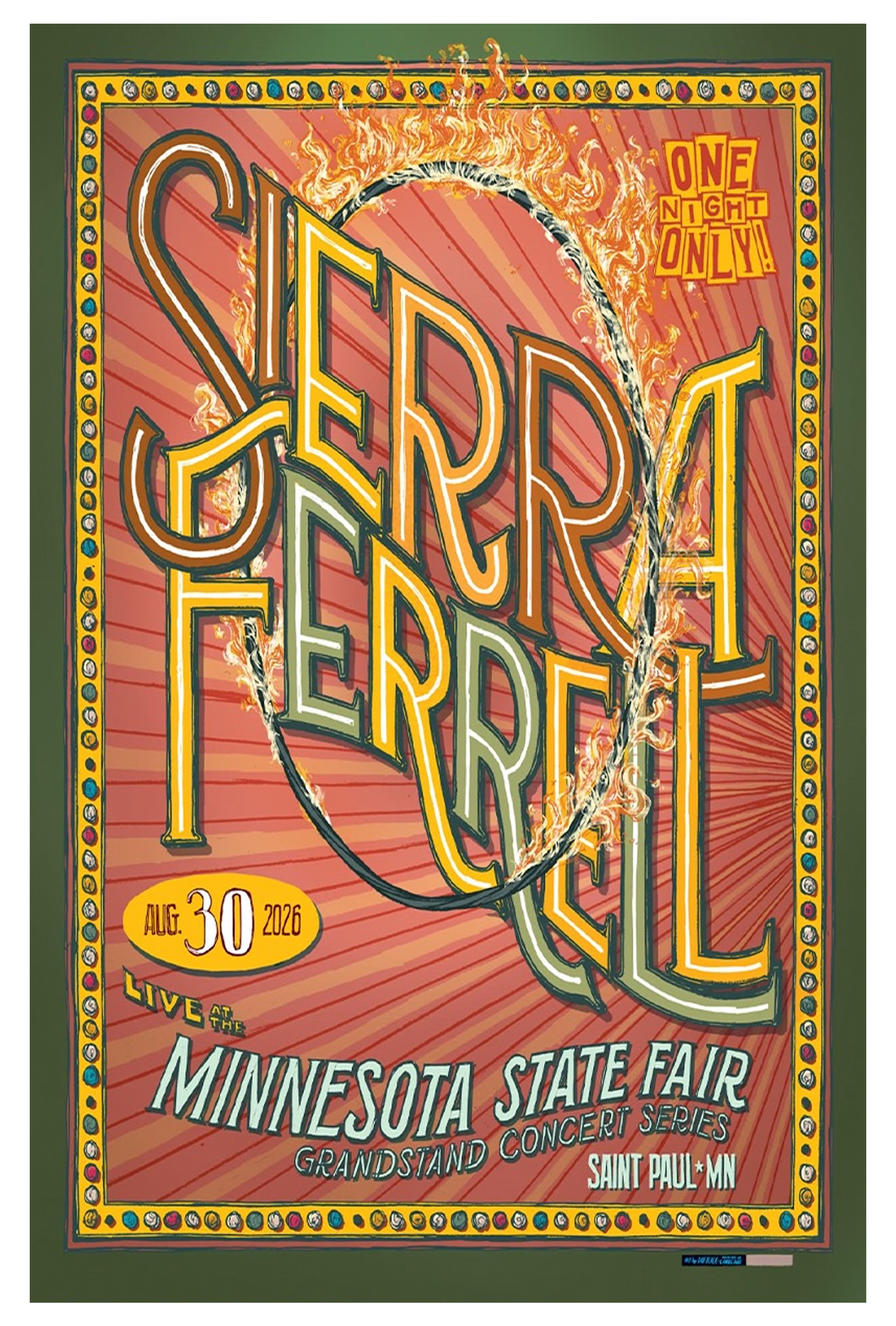 Sierra Ferrell August 30 2026 Minnesota State Fair Saint Paul MN Poster Merch 2 - merchtourboutique sierra ferrell august 30 2026 minnesota state fair saint paul mn poster merch V7Za7 - merchtourboutique
