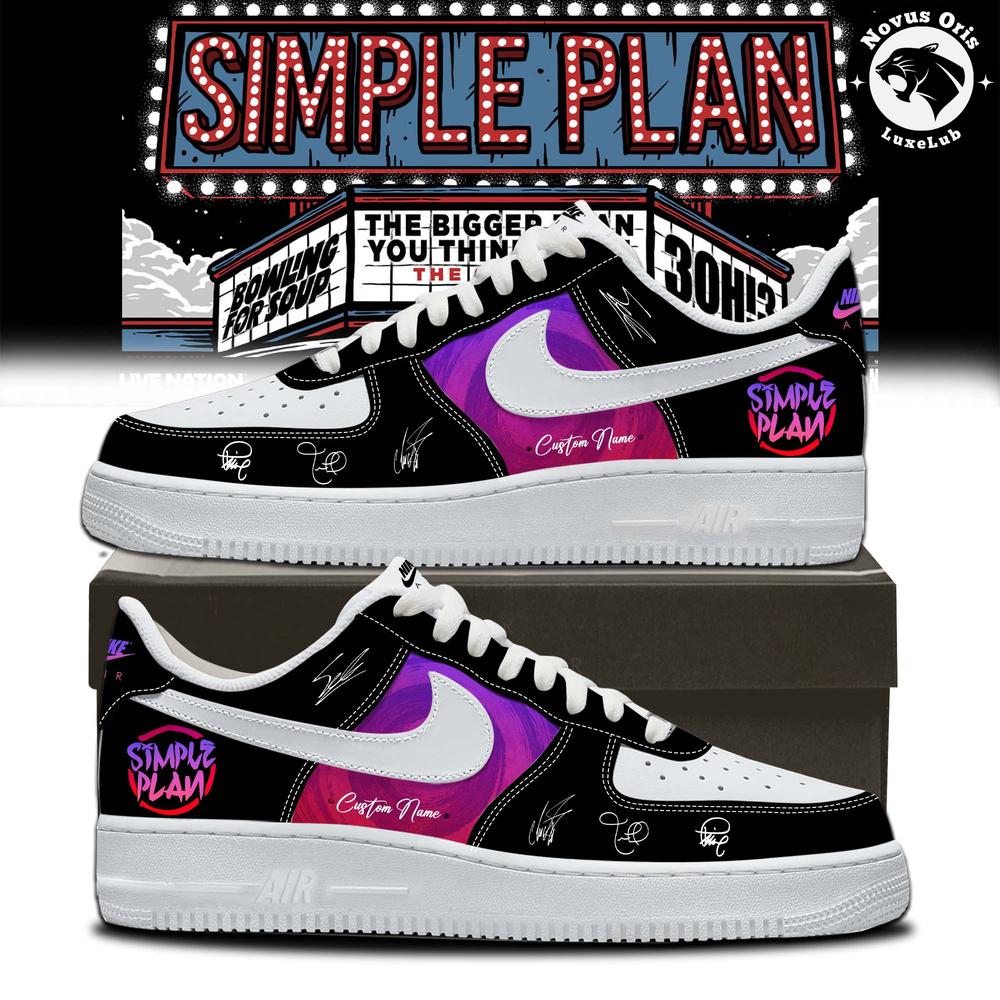 Simple Plan Bigger Than You Think Tour 2026 Air Force 1