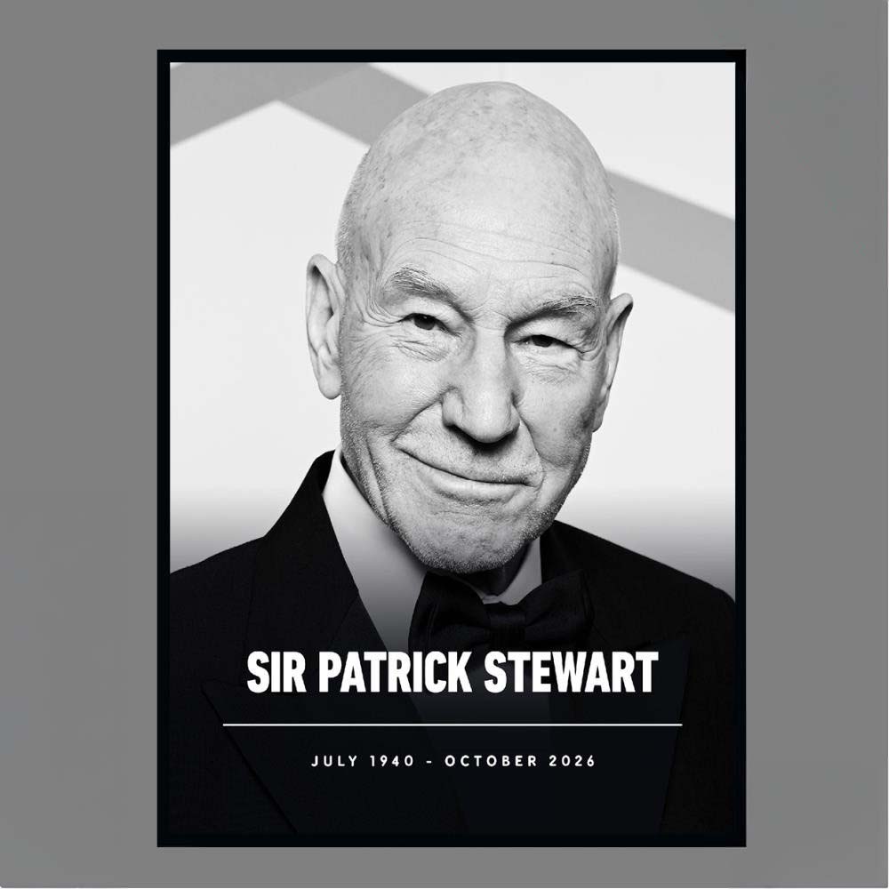 Sir Patrick Stewart July 1940 October 2026 Poster