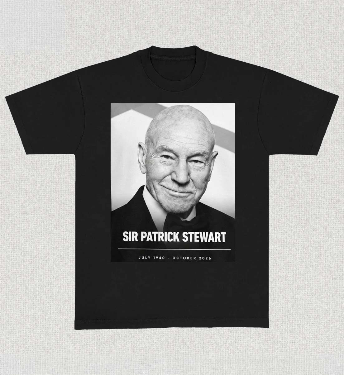 Sir Patrick Stewart July 1940 October 2026 Shirt