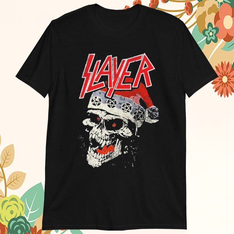 Slayer Laughing Skull Holiday Christmas Tshirts