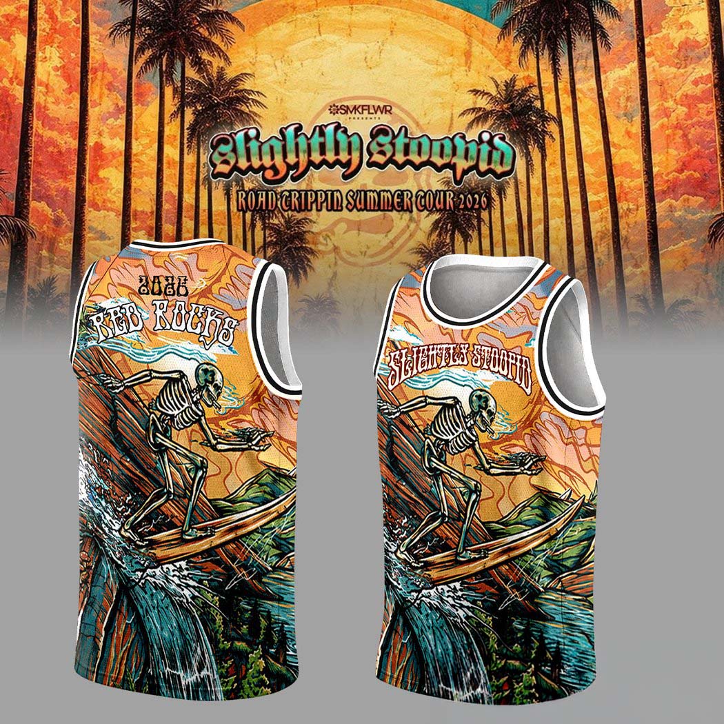 Slightly Stoopid Tour 2026 Basketball Jersey 1 - Unicasport Slightly Stoopid Tour 2026 Basketball Jersey