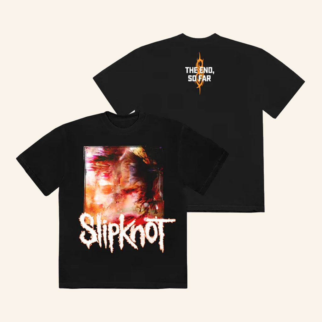 Slipknot Merch 2026 The End So Far Cover BlackTShirtCool Gifts For Music Lovers