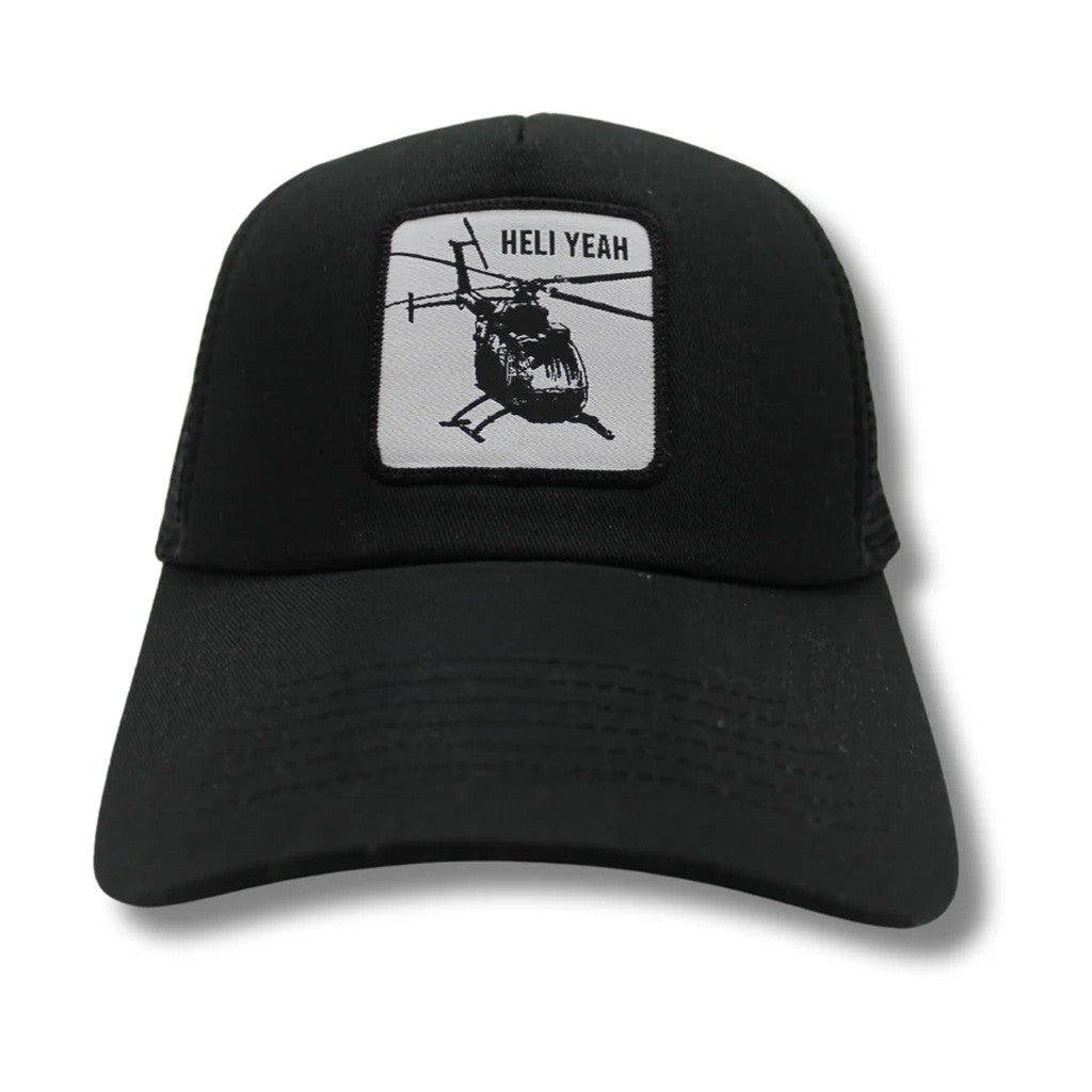 Smile More Merch Embroidered Heli Yeah Hat Best Gifts For Dad