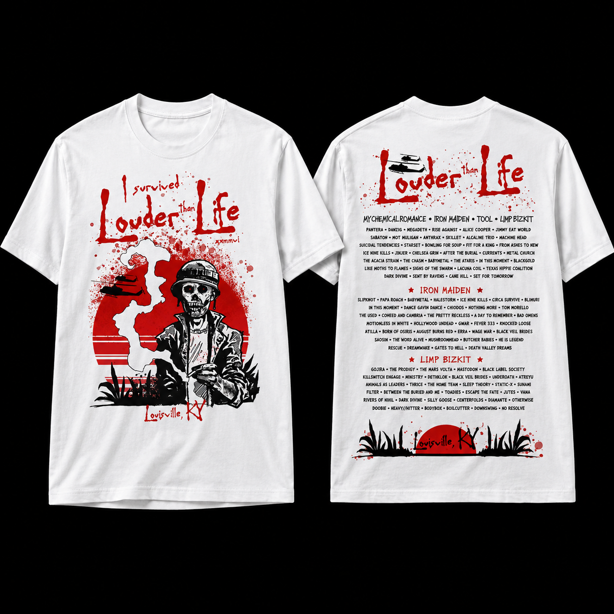 smoke break tee louder than life 2026 merch caEGV - merchtourboutique