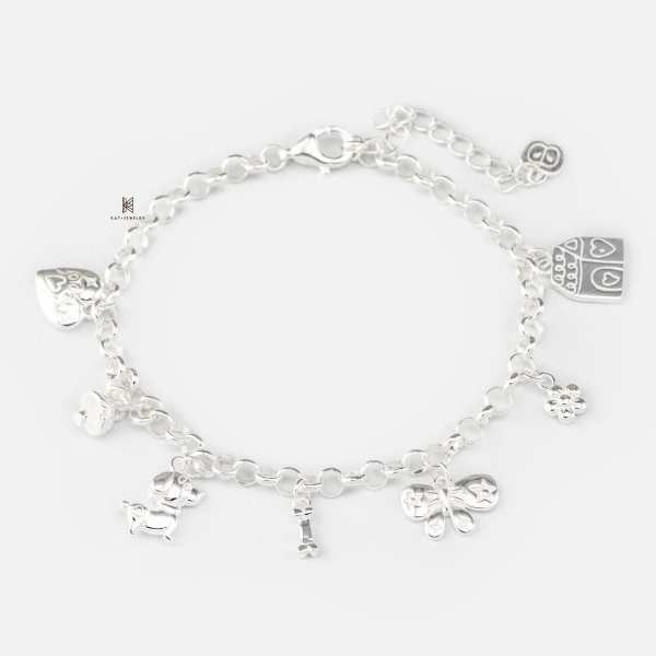 SNEEBER BIG SWEET CHAIN CUTIE BOW DOG BONE HOUSE HEART