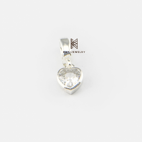 SNEEBER LOCK HEART CZ GEM