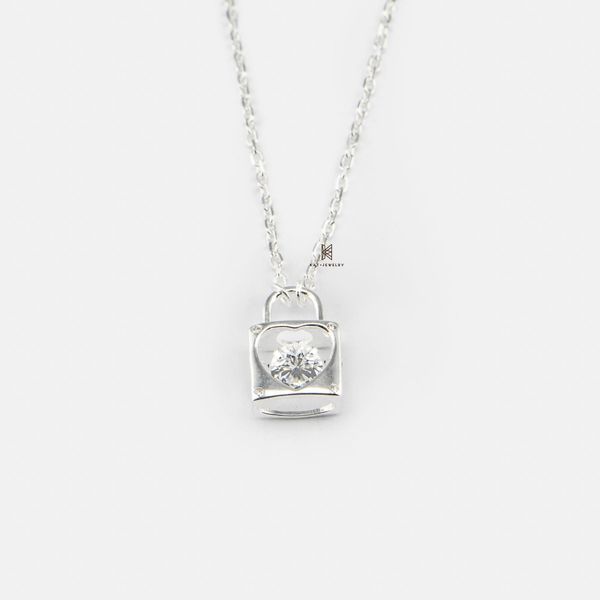 SNEEBER LOCKET HEART DANGLE GEM