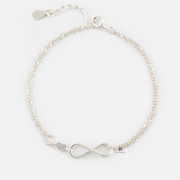 SNEEBER LONG INFINITY DOUBLE LINE HEART