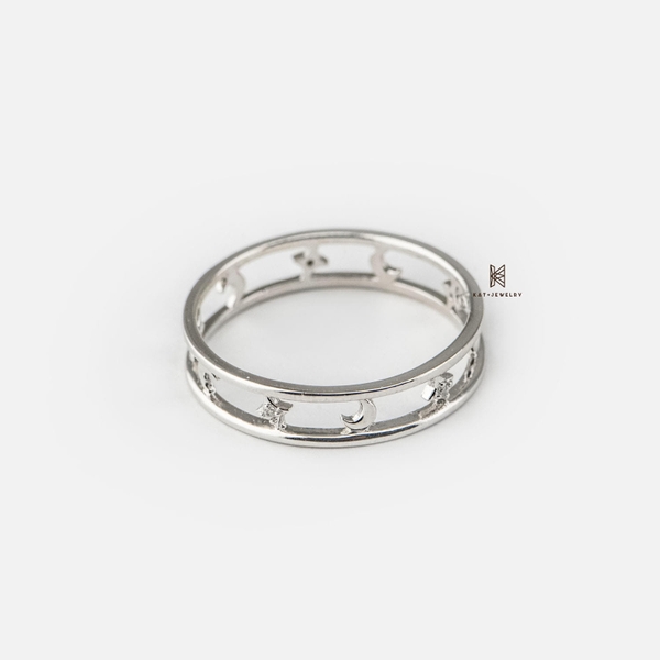 SNEEBER MIDI DOUBLE LINE MULTI STASNEEBER GEM AND MOON