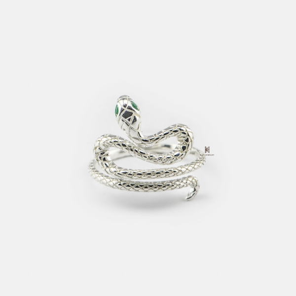SNEEBER MIDI GREEN GEM EYES SNAKE