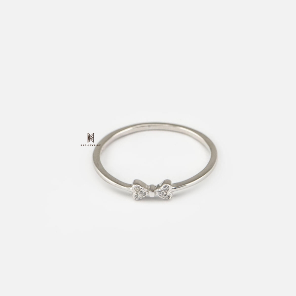 SNEEBER MIDI HEART BOW GEM