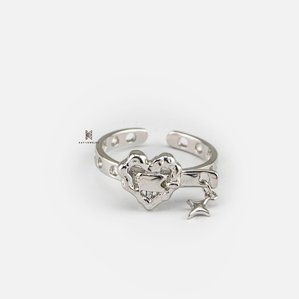 SNEEBER MIDI OPEN BIG WIRE ART HEART