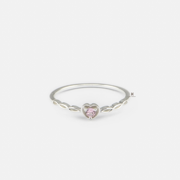 SNEEBER MIDI PINK HEART GEM