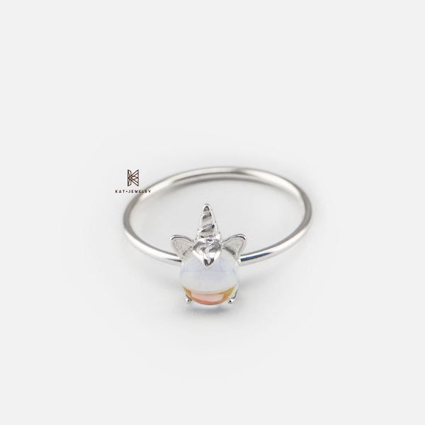 SNEEBER MIDI UNICORN BLUE STONE