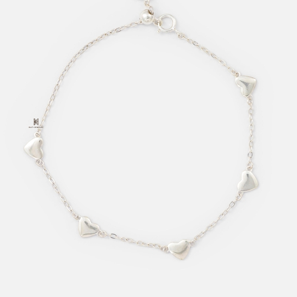 SNEEBER MULTI BUBBLE HEART CHAIN