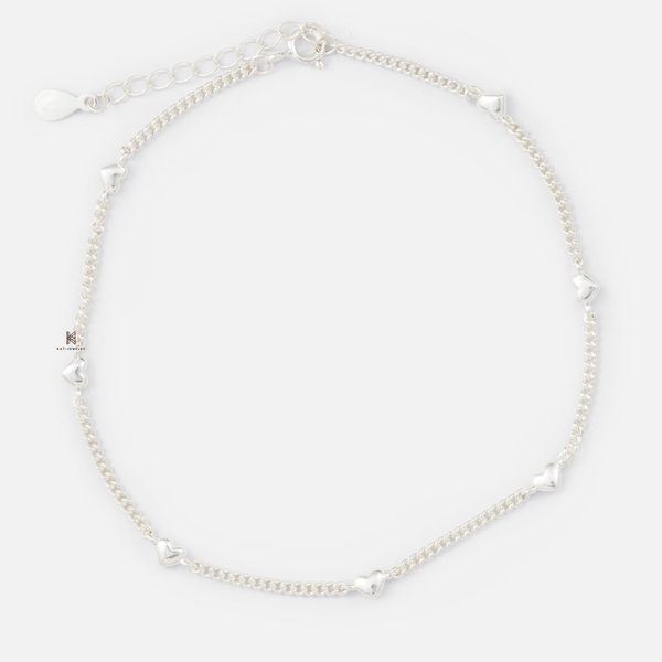 SNEEBER TINY BUBBLE HEART THICK CHAIN