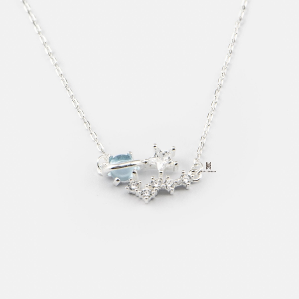 SNEEBER TINY UNIVERSE BLUE STONE AND STAR GEM
