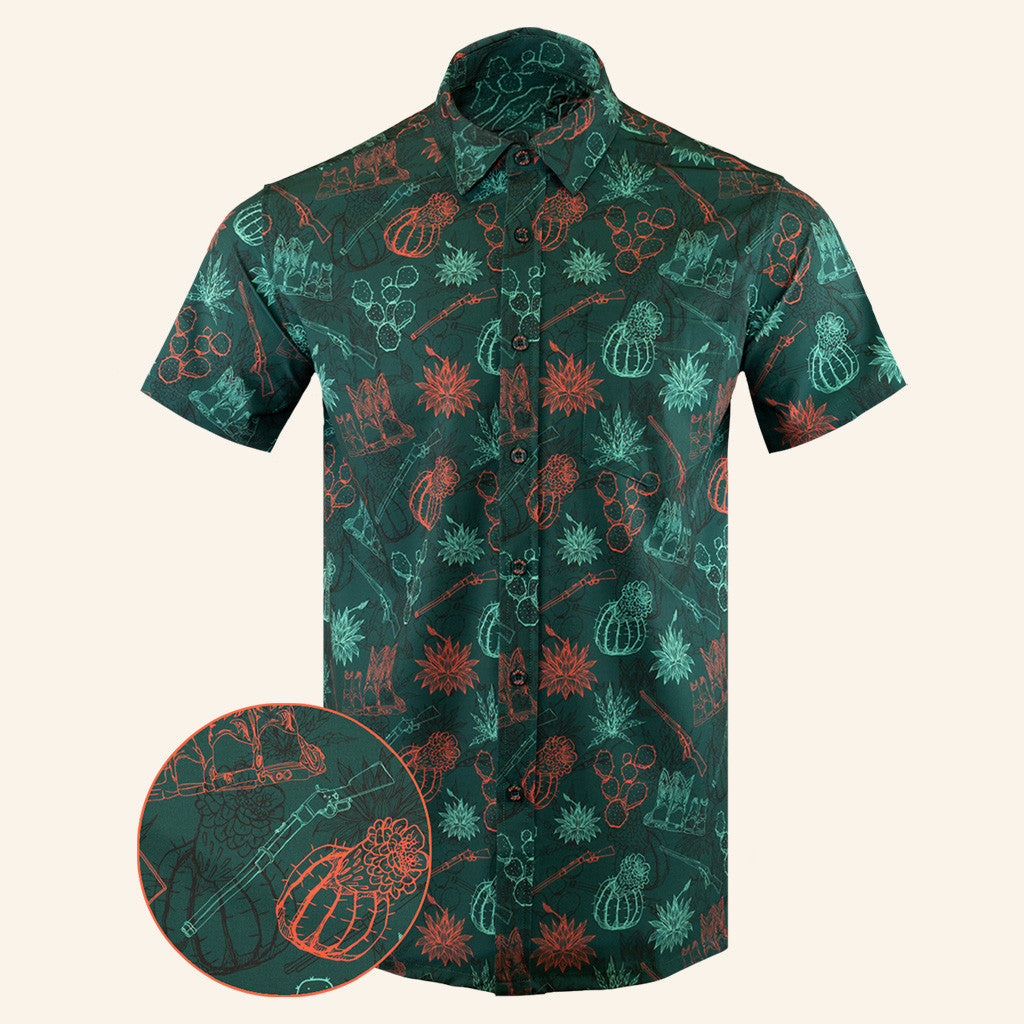 Son Of A Gun Button Down Shirt Outdoor Hawaiian Tactical Shirt Gifts For Father