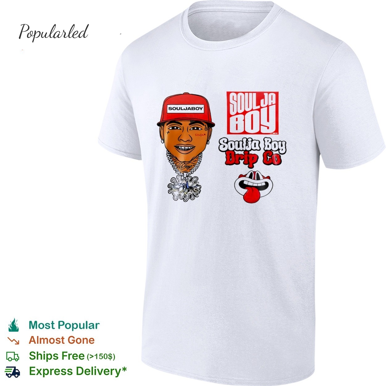 Soulja Boy The Drip Tour 2026 shirt